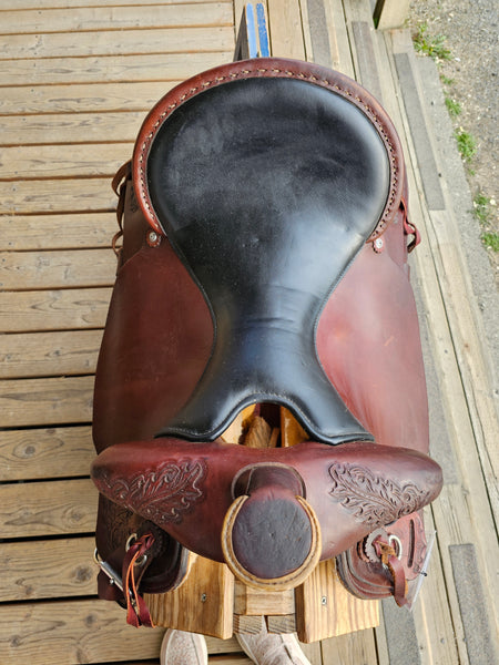 17" Circle Y All Around Western Trail Saddle