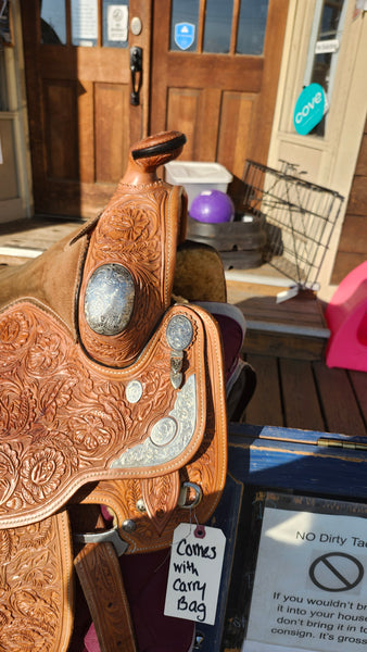 16" Broken Horn Saddlery Western Equitation Show Saddle