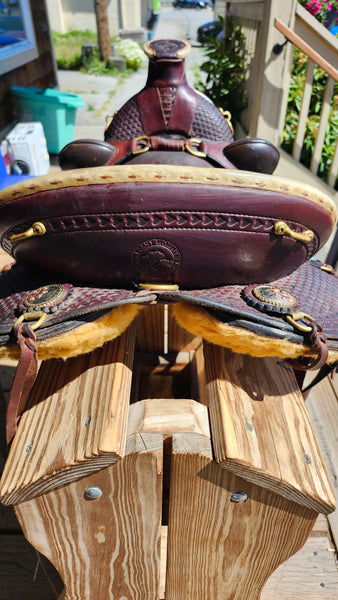 17" Allegany Mountain Saddlery Weatherly Wade Custom Saddle