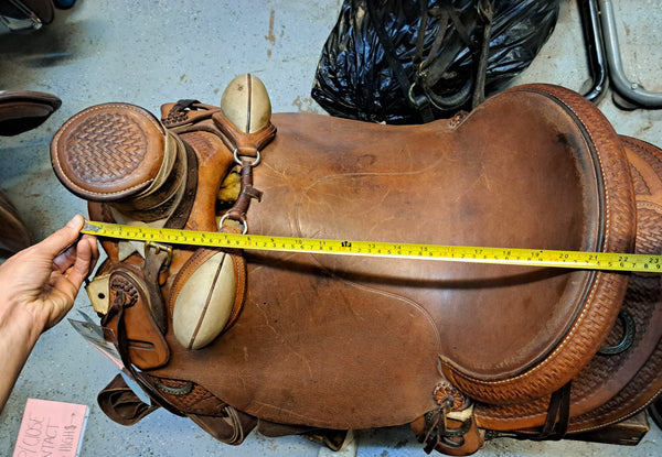 16" Watt Bros Wade Ranch Roper Saddle