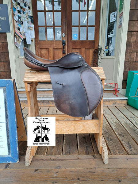 18" Thoroughbred Event English Saddle