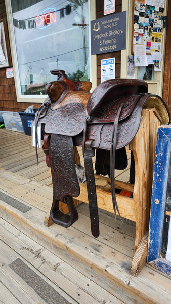 15" Circle Y Vintage Ranch Saddle