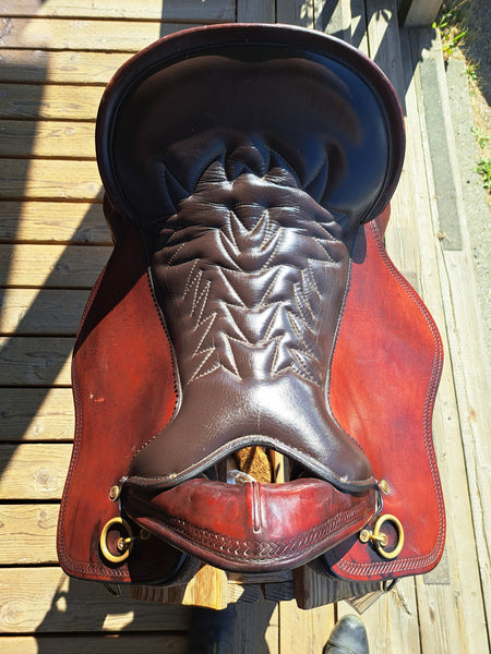 16.5" Tucker River Plantation Endurance Saddle
