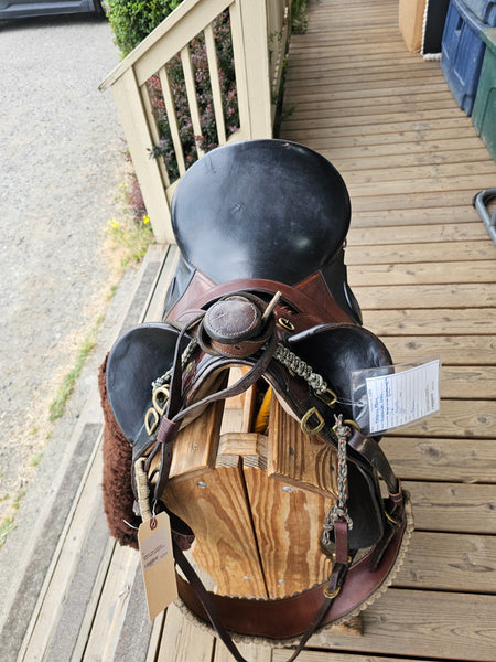 16" Kimberly Poley Australian Stock Saddle Package