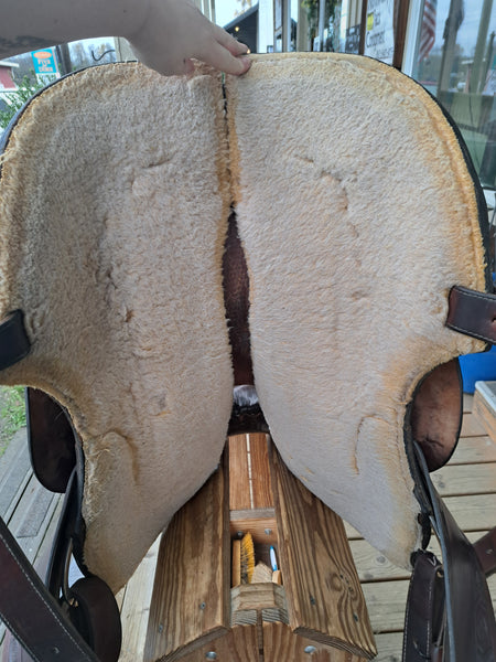 16" Rocking R Western Pleasure Saddle