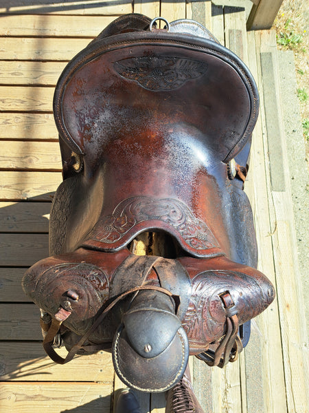 14" Keyston Western Saddle