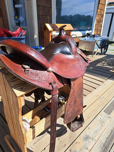 15" Circle Y Arabian Western Equitation Saddle