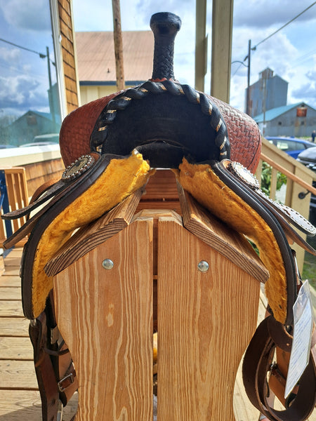 14" Double T Barrel Saddle