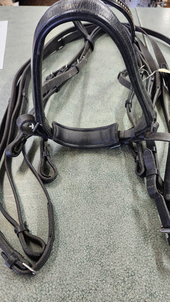 FULL Red Barn Dressage Double Bridle with reins