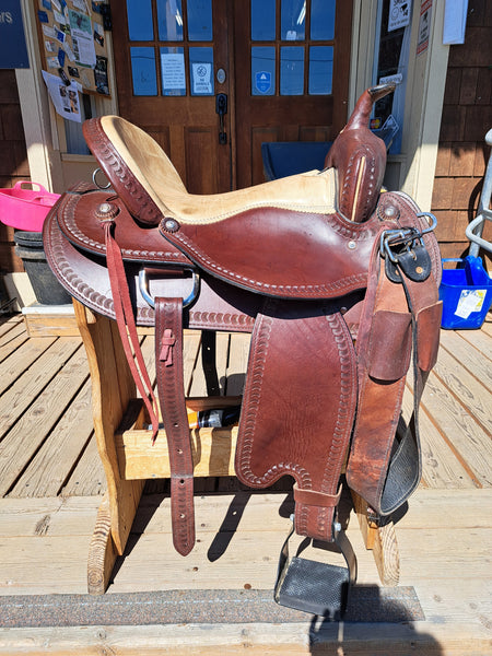 17" Dakota Draft Horse Trail Saddle