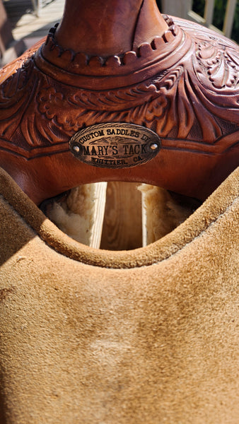 17" Mary's Custom Tack Western Equitation Show Saddle