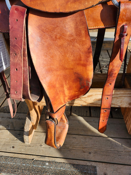 15"  Red Ryder Roping Saddle