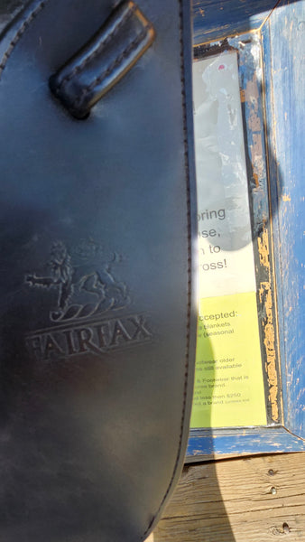 ON TRIAL 17.5" Fairfax MDG Monoflap Dressage saddle