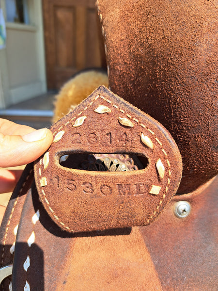 15" Burns Barrel Saddle