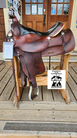 16" Crates Western Trail Saddle