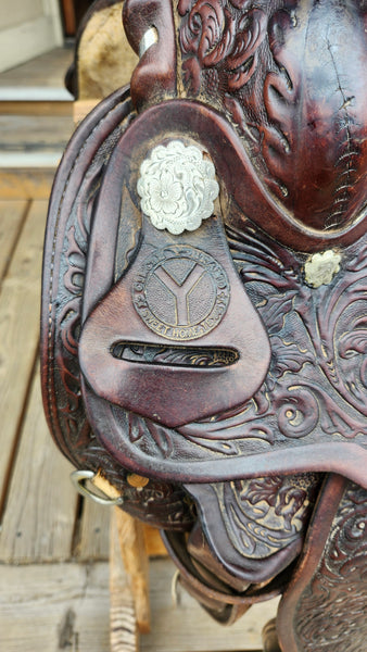 15" Circle Y Western Equitation Show Saddle