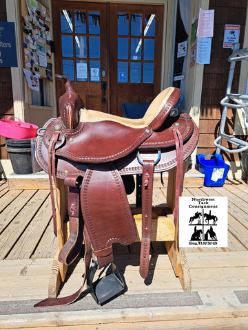 17" Dakota Draft Horse Trail Saddle