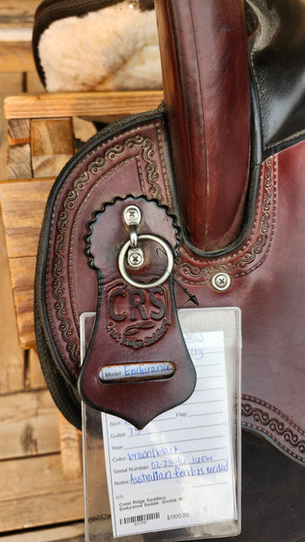 16" Crest Ridge Saddlery Endurance Saddle