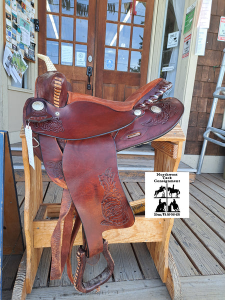 ON TRIAL 16" Blue Ridge Barrel Saddle