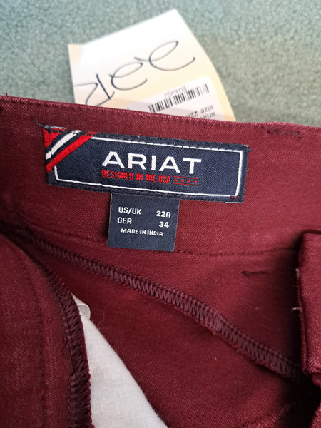 22R Ariat Elite Full Seat Breeches