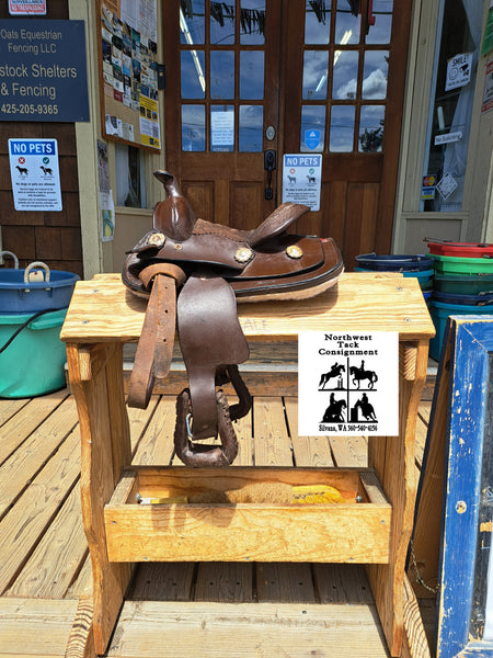 8" Tough 1 King Series Western Saddle