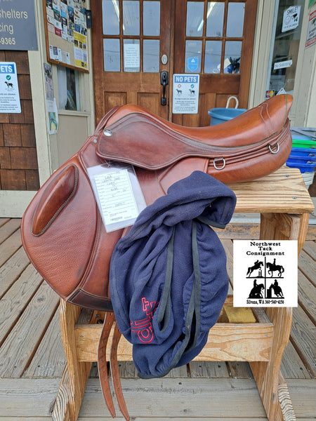 18" Zaldi Lasarte Jump Saddle