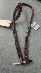 New Tough 1 Braided Leather Single Ear Western Bridle