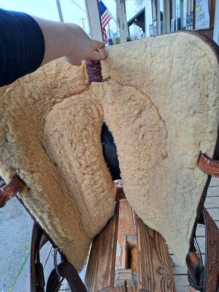 15" Billy Cook Longhorn Western Equitation Show Saddle