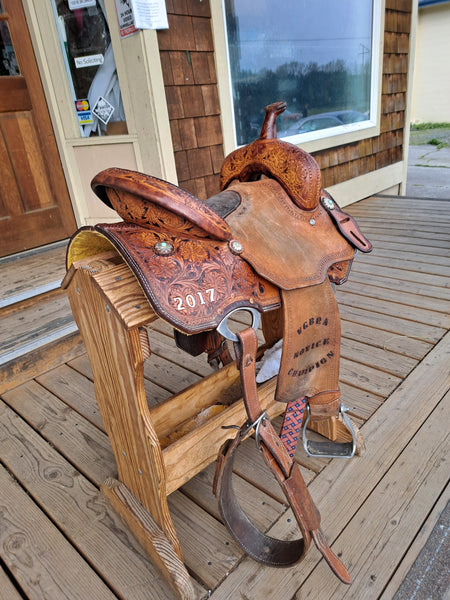 14" Corriente Trophy Barrel Saddle