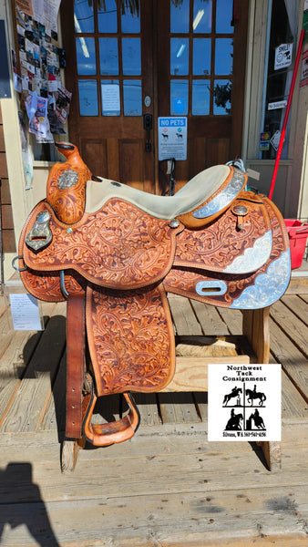 16" Rocking R Western Equitation Show Saddle