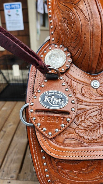 17" King Series Braden Trail Saddle