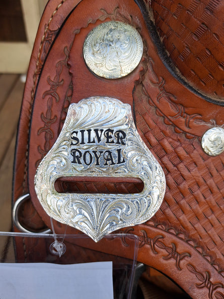 16" Silver Royal Western Equitation Show Saddle