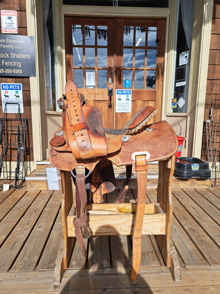 15" Billy Cook Barrel Saddle
