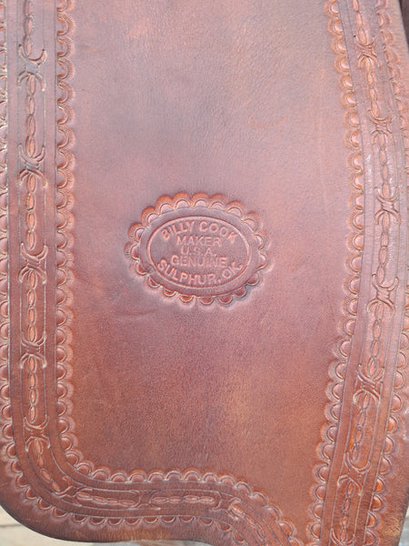 15.5" Billy Cook Roping Saddle