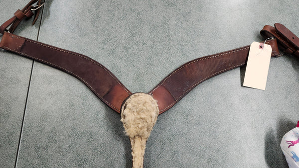 Tooled Roper Breast Collar