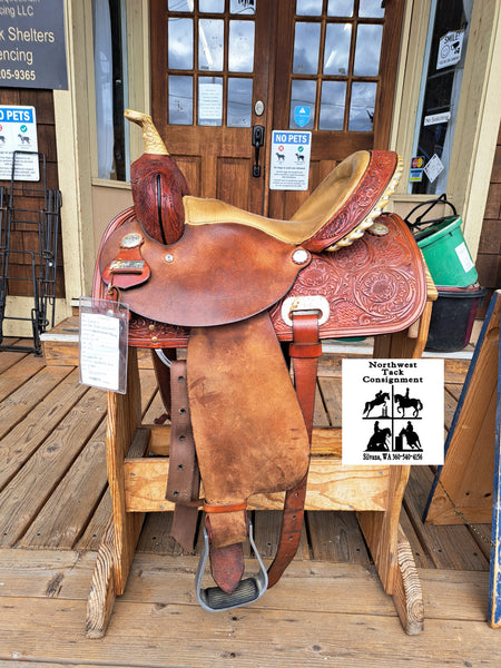 14" Cicle Y The Proven Barrel Racing Saddle