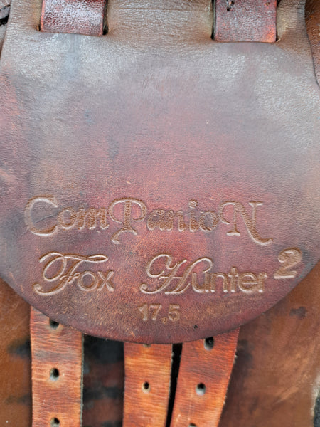 17.5" Duett Companion 2 Fox Hunter all purpose english saddle