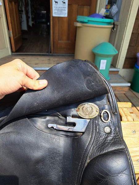 18.5" Custom Saddlery VLX Dressage Saddle