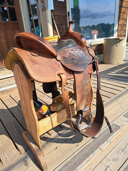 14" Western Saddelry Barrel Saddle