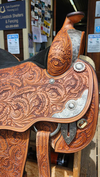 16" Champion Turf Western Equitation Show Saddle