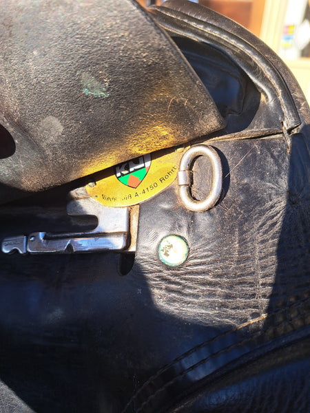 16.9" Karl Niedersuss Olympik Dressage Saddle