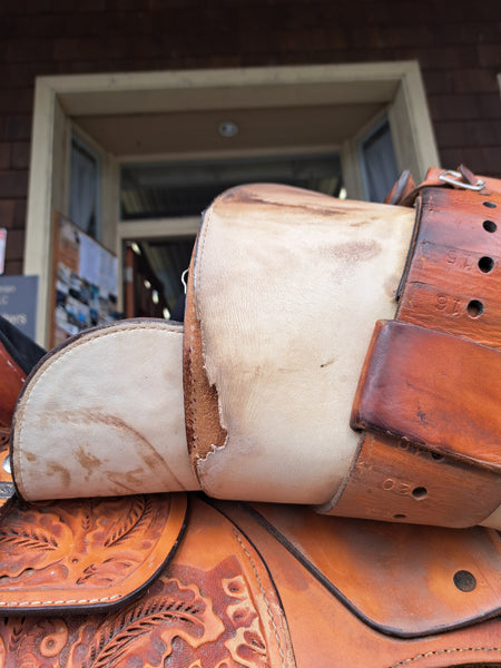 15.5" Big Horn Equitation Saddle