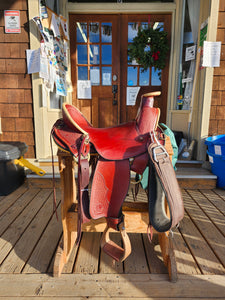 ON TRIAL 16.5" Allegany Mountain Saddlery Cascade Wade Trail Saddle