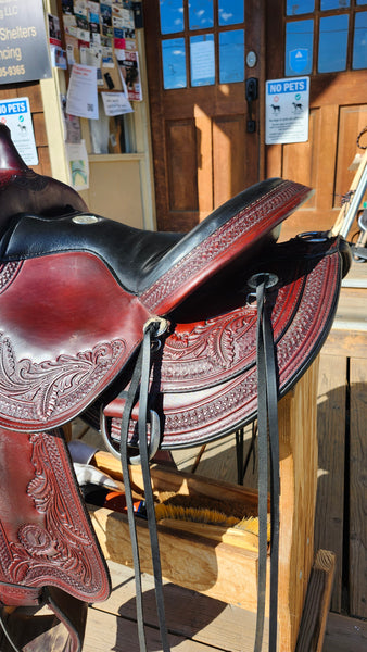 15.5" Circle Y Julie Goodnight Wind River Trail Saddle