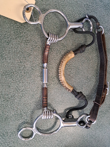 5" Mylers 2 Ring Combination Comfort Snaffle Bit