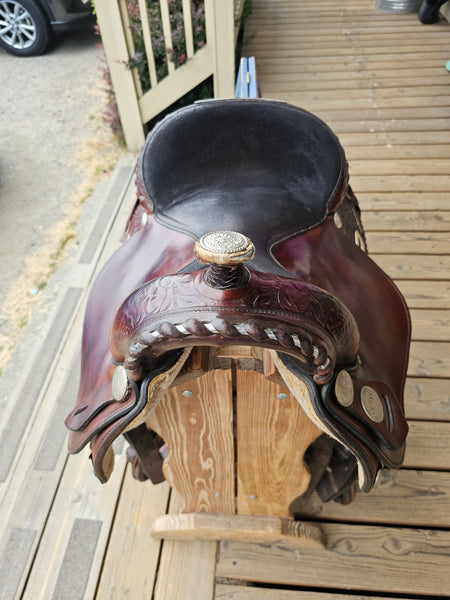 15" Crates Western Equitation Show Saddle