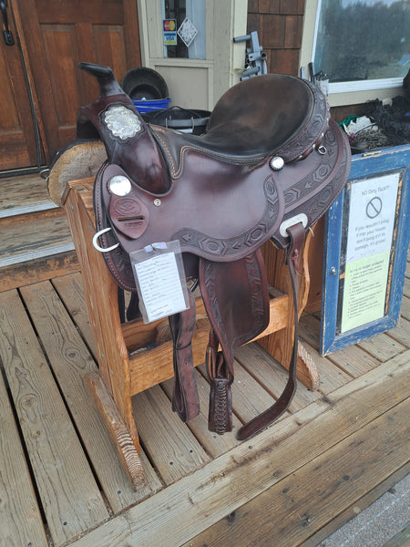 16" Rocking R Western Pleasure Saddle