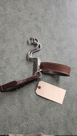 Myler Leather Nose Hackamore