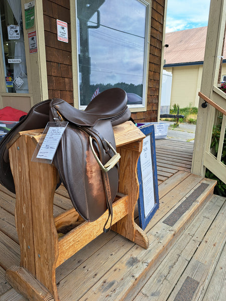 17.5" Collegiate Art All Purpose English Saddle