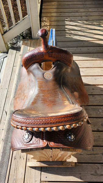 14" Three Forks Merrill Barrel Saddle